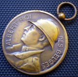 5.255 MEDALIE BELGIA ALBERT INAUGURATION DES MONUMENTS SEILLES 1930
