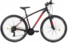 Bicicleta Mtb Dhs Terrana 2923 L Negru 29 Inch foto