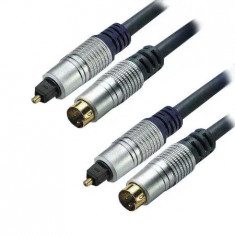 Ht Cablu Optic Toslink&Svhs - Toslink&Svhs 1.