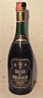 BRANDY DEL BORGOGNONE, GAMBAROTTA, INGA CL 75 gr. 40 rare - anii 1960/70 foto