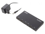 Splitter HDMI 2.0 HDCP 2.2 Negru