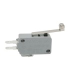 Microinterupator 1 circuit 16A 250V ON-ON cu lamela 30mm si rola 28x16x10mm 09009