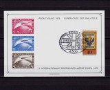Cumpara ieftin ✅(V32) Germania &#039;78,bloc/vinieta oficiala Expo.Fila Essen,Graf Zeppelin 1928,MNH, Nestampilat