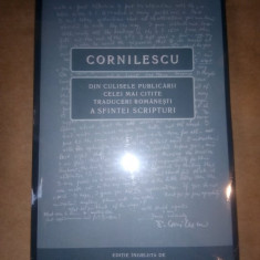 EMANUEL CONTAC - CORNILESCU, DIN CULISELE PUBLICARII SF. SCRIPTURI (2021 BIBLIA)