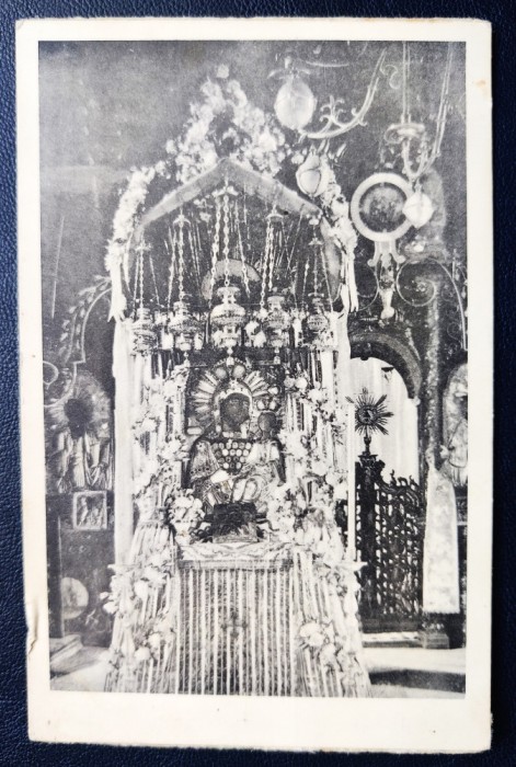Sf. Manastire Neamtu - Icoana Maicii Domnului - 1938 - printata, necirculata