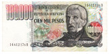 Argentina 100 000 Pesos 1979-83 P-308 Seria 14612176
