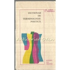 Dictionar De Terminologie Poetica - Gh. Ghita, C. Fierascu