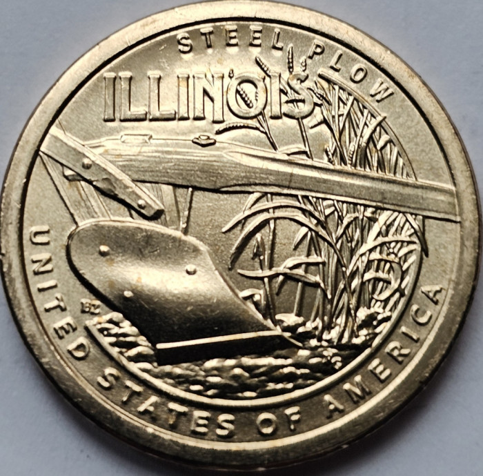 1 Dollar 2024 USA, Illinois, American Innovation, unc, litera P/D