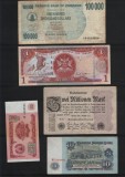 Set 5 bancnote de prin lume adunate (cele din imagini) #111, Africa