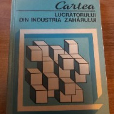 Cartea lucratorului din industria zaharului