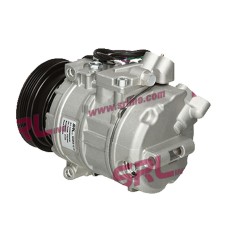 Compresor aer conditionat Audi A4 (B5), 1994-2000, motorizare 1.6, 74kw/75kw, benzina; 1.9 TDI, 85kw, diesel, rola curea 120 mm, 4 caneluri, de tip D