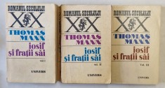 IOSIF SI FRATII SAI , VOLUMELE I - III de THOMAS MANN , 1977 - 1981