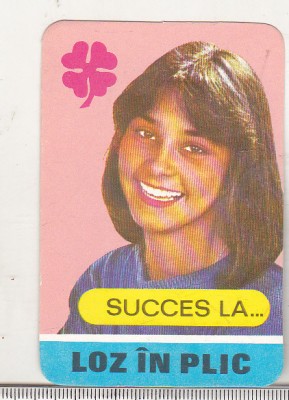 bnk cld Calendar de buzunar - 1989 - Loto Pronosport - Loz in plic foto