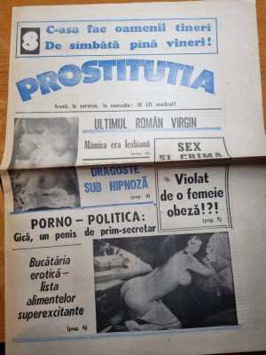 ziarul erotic-sexual - prostitutia - din anii &amp;#039;90 foto