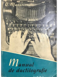 N. Manarovici - Manual de dactilografie (editia 1960)