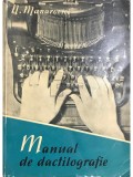 N. Manarovici - Manual de dactilografie (Editia: 1960)