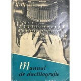 N. Manarovici - Manual de dactilografie (Editia: 1960)