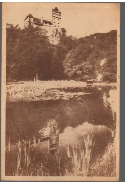 CPIB 15589 CARTE POSTALA - BRAN. CASTELUL, RPR, LIBRARIA NOASTRA