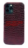 Toc TPU Leather Crocodile Samsung Galaxy A30s Burgundy