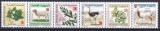 DB1 Fauna Flora Africana Tunisia 6 v. MNH, Nestampilat