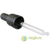 Capac cu Pipeta din Sticla pentru Sticle de 30ml