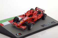 Macheta Ferrari F2007 Formula 1 2007 Kimi Raikkonen campion - Altaya 1/43 F1 foto