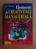 Tony Proctor - Elemente de creativitate managerială