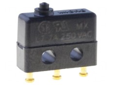 Micro&icirc;ntrerupător SNAP ACTION 7A 250VAC SPDT fără manetă