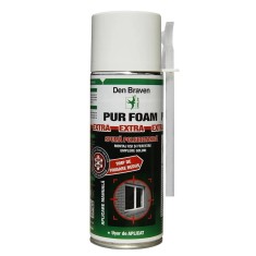 Spuma poliuretanica pentru montaj, cu aplicare manuala, Den Braven Pur Foam Extra, 300 ml foto