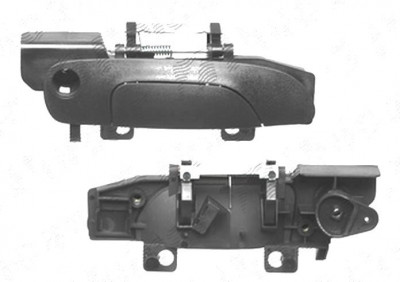 Maner usa exterioara Ford Mondeo (Gbp/Bnp), 03.1993-11.2000, fata, Dreapta, trebuie grunduit foto