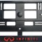 Set 2 bucati, suport numar inmatriculare Infiniti II