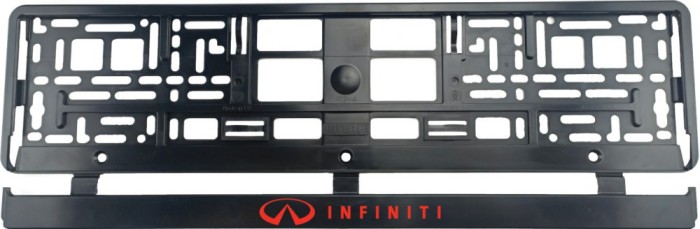 Set 2 bucati, suport numar inmatriculare Infiniti II
