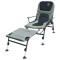 Scaun-pat pescuit la crap Baracuda HYB010C-AL, verde, reglabil