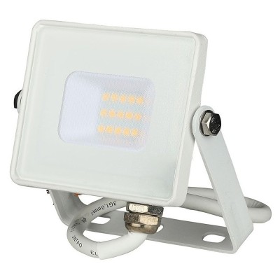 Reflector de exterior, 10W, LED, SMD, 6400K ,IP65, alb, cip Samsung, V-TAC, SKU-429 foto