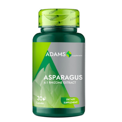 Asparagus 180 miligrame 30 capsule Adams Vison foto