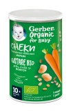 Gustare cu cereale, morcovi si portocale +10 luni, 35g, Gerber
