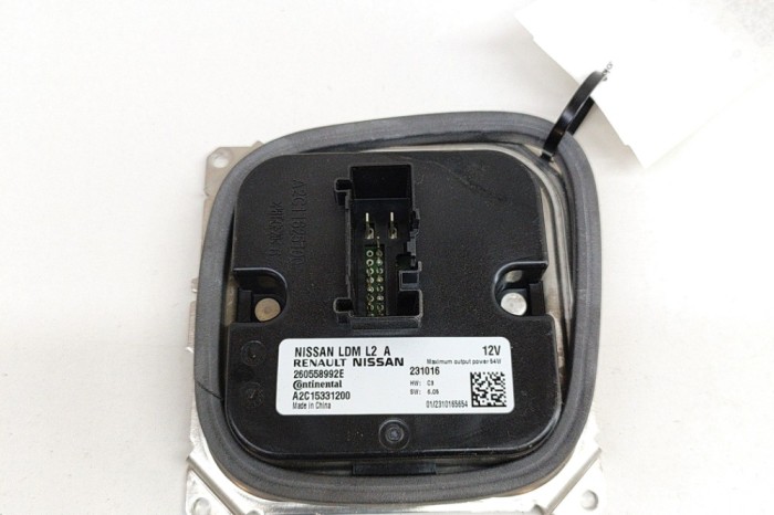 Unitate de control lumini LED NISSAN JUKE F16 2024 OEM: 260558992E,A2C15331200,A2C11625100 | 27417119