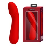 Cumpara ieftin Vibrator Punctul G Cetus, Rosu, 15 cm, Pretty Love