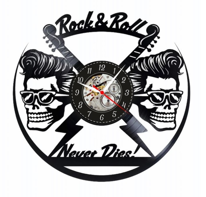 ROCK and ROLL- ceas de perete