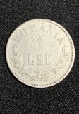 Moneda 1 leu 1874