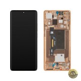 Display cu Touchscreen Motorola Edge 50 cu Rama Roz (Peach Fuzz) Service Pack 5D68C25137