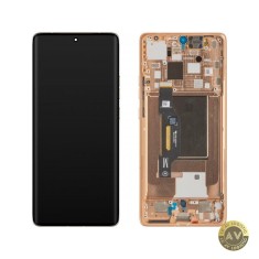 Display cu Touchscreen Motorola Edge 50 cu Rama Roz (Peach Fuzz) Service Pack 5D68C25137