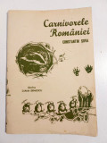 Carnivorele Romaniei, Constantin Sova, Grafica Diana Braescu, 12 fise