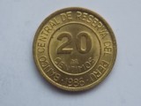 20 CENTIMOS 1986 PERU