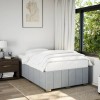 VidaXL Cadru de pat fără saltea țesătură gri deschis 120x190 cm 3284818