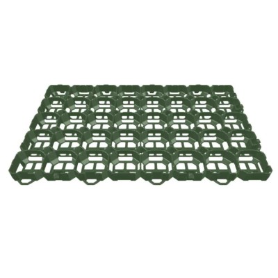 Pavaj ecologic, grila gazon RKP6, verde, 57 x 38 x 4cm, pardoseala gazon foto