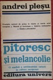 Pitoresc si melancolie - Andrei Plesu (1980) Cu autograf / dedicatie