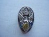 ROMANIA - INSIGNA MINIATURA SOIMUL - LICEUL MILITAR NICOLAE FILIPESCU ,1932, CAROL II, IM1.193
