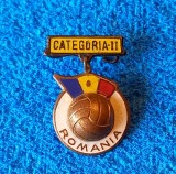 Insigna fotbal - FEDERATIA de FOTBAL din ROMANIA - categoria a-II-a