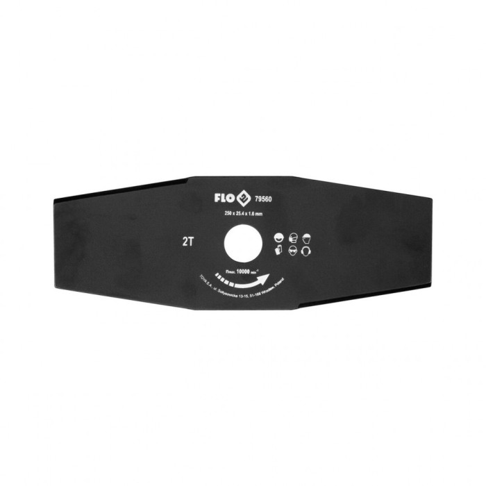 Cutit pentru motocoasa 250mm/25,4mm Flo 79560